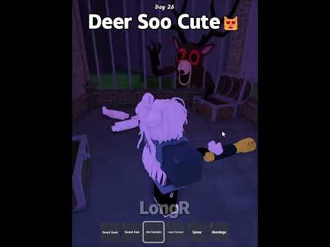 Deer Soo Cute😻  #roblox #99nightintheforest #longr #usa