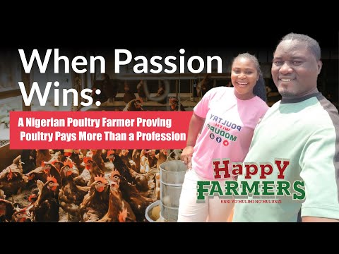 She Has a Master's Degree.. But Poultry Is Her True Calling. Not  A Nigerian Movie, But a True Story