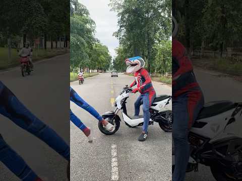 Captain America, Spiderman, Hulk Was Hit By Car 231 #marvel #funny