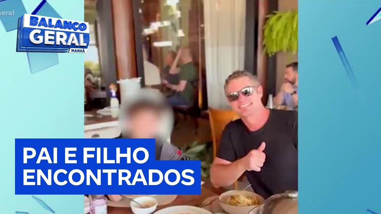 Pai e filho que estavam desaparecidos em Santa Catarina são encontrados em área de mata