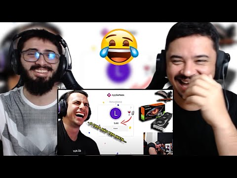 XANDÃO SORTEANDO sua PLACA de VIDEO e SENDO ATORMENTADO pelo CHAT KKKKK (LUIZ BASED) | REACT