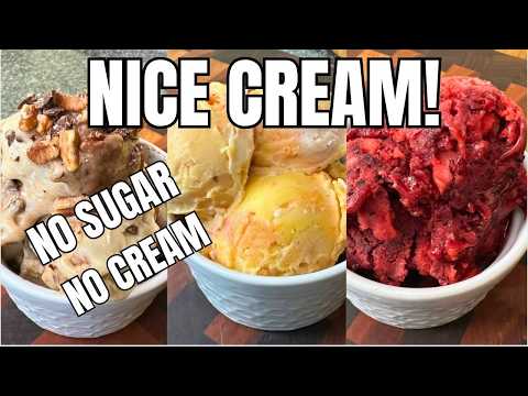 ICE CREAM w/out Sugar! 1 Ingredient! No Cream No Milk! No Ice Cream Machine