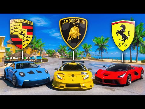 What Brand Makes The Fastest Cars in Forza?