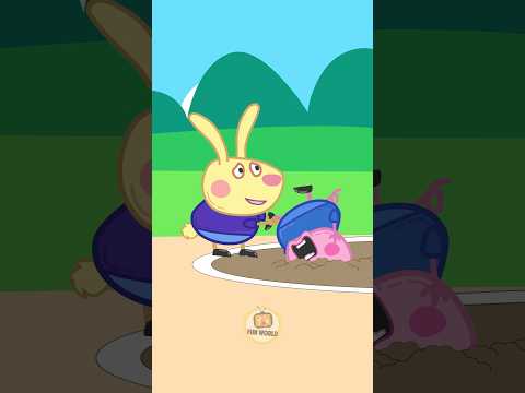 Richard Rabbit Screams for Help #animationmeme #funnycartoon #peppapigparody #peppapig