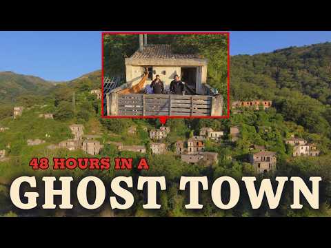 The GHOST TOWN Abandoned On NEW YEAR'S EVE, 1972 (We Spent 2 Nights There)