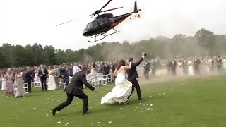 هذه المواقف المحرجة حدثت أمام الكاميرات مباشرة في حفل الزفاف !