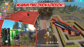 21 KILL PAKE SKILL ORION YG UNDERATED!! KOMBO SAMA TROGON SQUAD SEASON 1 AUTO KELIATAN JADI BOT!!!