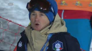 Flitzerin bei fahrt von Alex Vinatzer | Schladming Night Race 2020