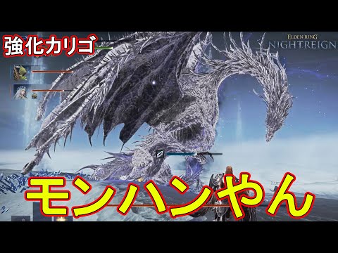 遂に来た常夜の王(強化カリゴ)が〇〇過ぎるww　【エルデンリングナイトレイン】