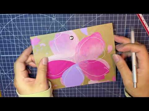 作業動画スタバの紙袋の長財布⑤