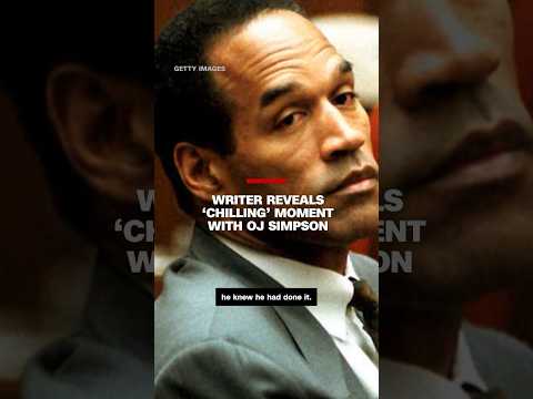 Hear writer reveal ‘chilling’ moment with OJ Simpson