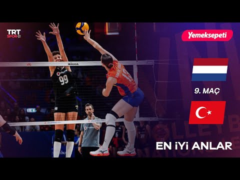 EN İYİ ANLAR | Hollanda - Türkiye “2025 Kadınlar VNL” TRT Spor Yıldız x Yemeksepeti