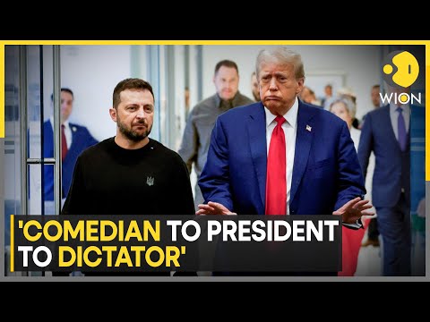 US President Donald Trump Calls Ukraine's Zelensky 'A Dictator' | Russia-Ukraine War | US-Ukraine