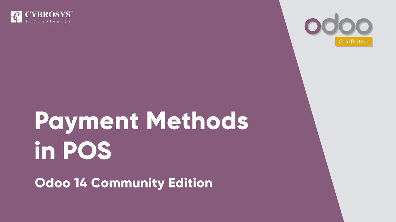 Odoo 14 Payment Methods in POS | Odoo Community Edition | 2/24/2021

It is a difficult task to manage a point of sale business. In the modern world, it is not practical to depend completely on manual ...