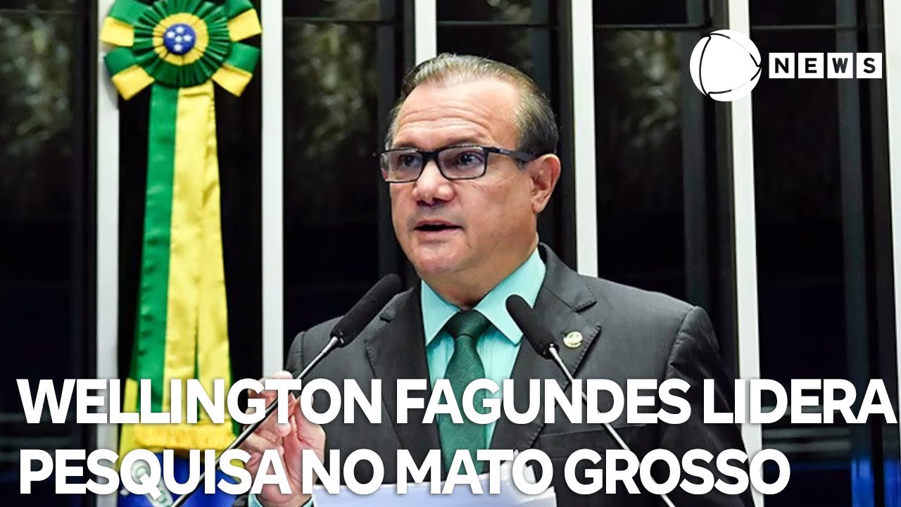 Wellington Fagundes lidera pesquisa para governo do Mato Grosso  TV Online Wellington Fagundes lidera pesquisa para governo do Mato Grosso