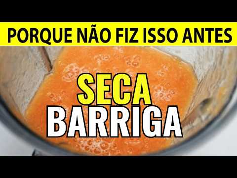 ELIMINE 20 KG DE FEZES EM 1 SEMANA   SECA ESTÔMAGO ALTO e BARRIGA GRANDE   SUCO LIBERA O INTESTINO