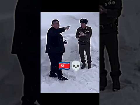 Soldier throws Snowball at kim Jong un #shorts #edit #respect #sigma #shortsviral #shortsfeed
