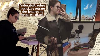 vlog de rotina - leitores no brasil, trabalhando no espaço novo, o que levo na bolsa e minhas bolsas
