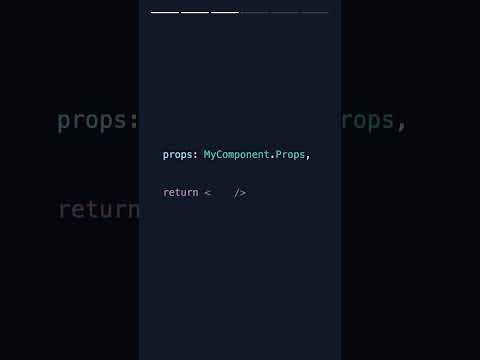 SUPER nice pattern for React props #typescript #react