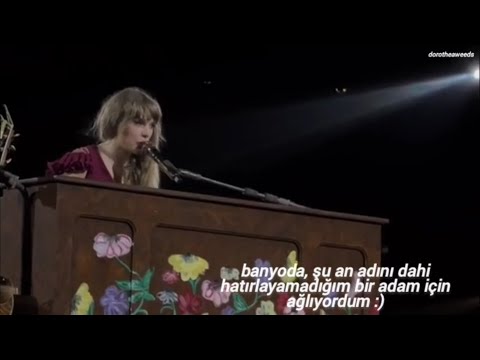 taylor swift - all of the girls you loved before (türkçe çeviri) | live from the eras tour