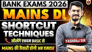 🔥Basic of Mains Data Interpretation for all Bank Exams by Yashraj Sir