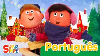 Olá, Rena | Canções Natalinas Para Crianças | Super Simple Português
