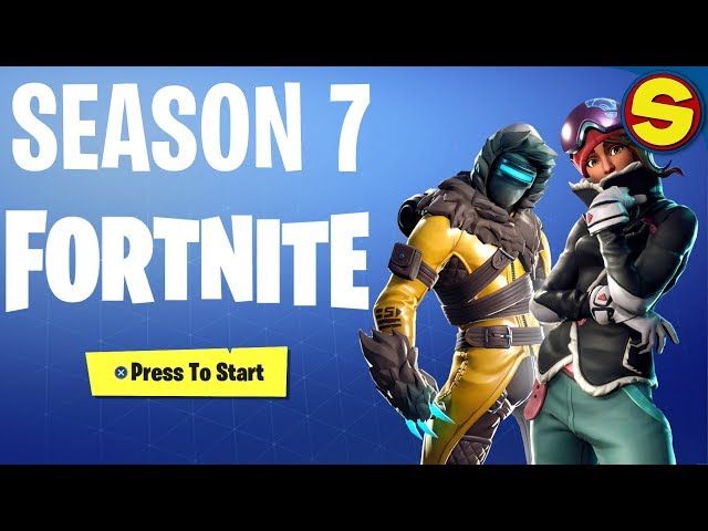 FORTNITE SEASON 7 LIVE GAMEPLAY OR WAITING FOR SERVERS FOR SEASON 7 UPDATE