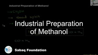 Industrial Preparation of Methanol