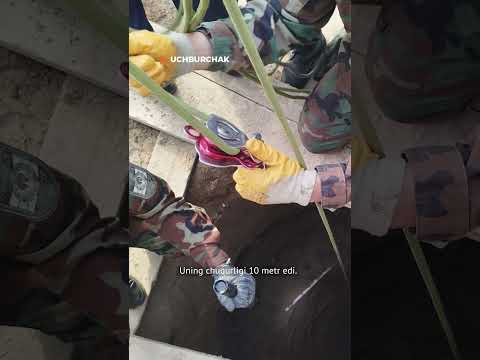 Toshkentda erkak hojatxona uchun qazilgan chuqurga tushib ketdi!