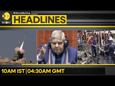 Indian VP's 'Shock' Exit Amid Monsoon Session | Toll In Bangladesh Jet Crash Rises To 27 | Headlines