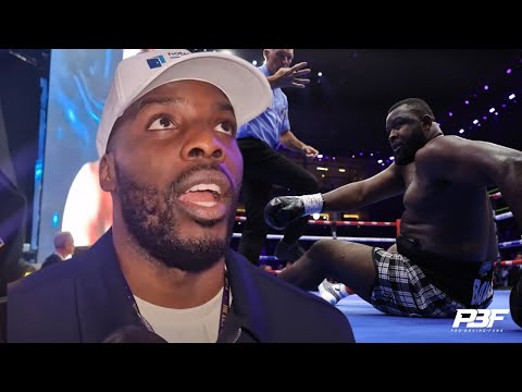 LAWRENCE OKOLIE IMMEDIATE REACTION TO JOSEPH PARKER KO WIN OVER MARTIN BAKOLE, BIVOL BETERBIEV 2