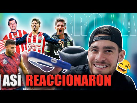 LES PIDO 1 MILLON DE PESOS A MIS COMPAÑEROS DE CHIVAS (BROMA)...