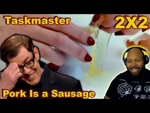 Taskmaster Season 2 Episode 2 Pork Is a Sausage Reaction