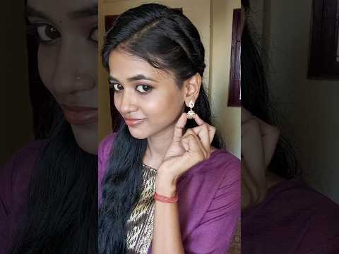 #shorts My New Jimiki Earring Collection 2024 😍💎 Best Places To Buy ✨ #tamil #beauty #shopping #haul