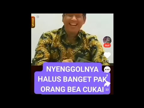 KOCAK MANTAP GAYA MENKEU PURBAYA NYENGGOL HALUS ORANG BEA CUKAI, SANDINGKAN HP⁉️