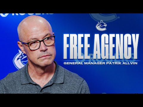 FREE AGENCY | General Manager Patrik Allvin