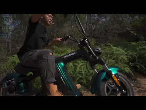 M8 Electric Chopper Scooter Electric Scooter Test Ride Original Video No Music ASMR
