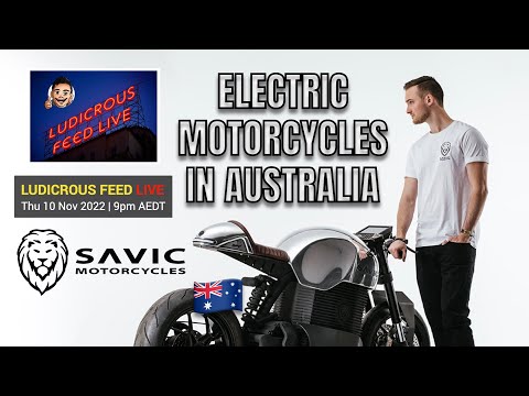 ELECTRIC MOTORCYCLES IN AUSTRALIA 2022 | Savic Motorcycles Interview