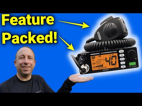 President Harrison FCC CB Radio DETAILED Overview and Demo - You Won't Believe What it Can Do!!!