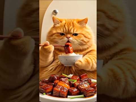 mukbang #shorts #kucing#aicat