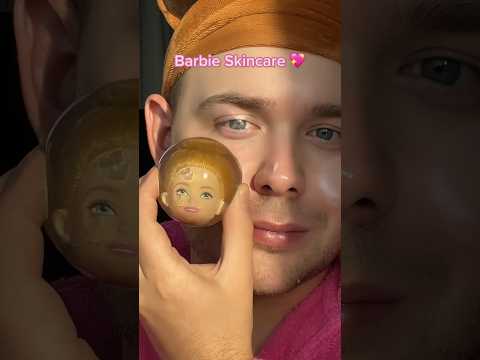 Barbie Skincare ? #skincare #beauty #asmr #satisfying