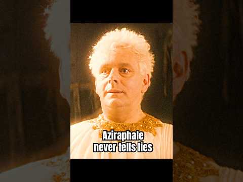 Aziraphale never tells lies #drama #foryou #shorts #goodomens #series