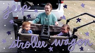 NEW Jeep Wrangler Mojave All Terrain 2 Seater Stroller Wagon Review! | Kelli Maple