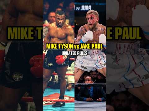 Mike Tyson vs Jake Paul BOXING Fight just GOT SCARY 🔥- Updated Rules