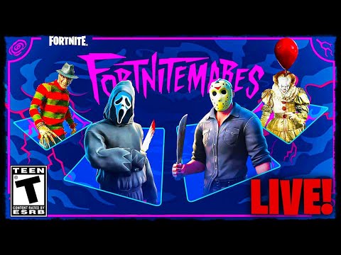 FORTNITE AO VIVO - NOVA ATUALIZAÇÃO CHEGANDO... FORTNITE MARES | LOJA DE HOJE 09/10/23