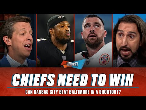 Chiefs ‘objectively’ need to beat Ravens more, Can they win a shootout? | FIRST THINGS FIRST