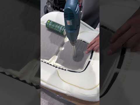 Tesla seat ventilation installation process.#teslaupgrades #modifiedcars #customization #modely