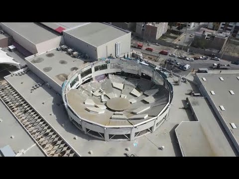 Aerial images of collapsed mall roof in Peru that killed four, injured dozens | AFP