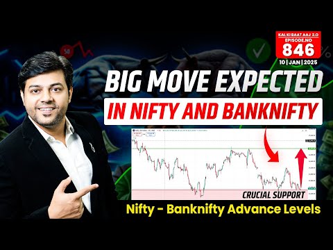 Nifty & Bank Nifty Analysis For Tomorrow | Intraday Trading Stocks 10 Jan 2025)| #kalkibaataaj- 846