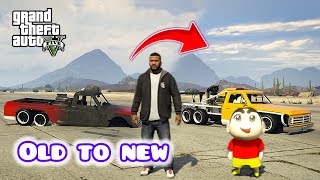 Shinchan found An Old Car#gta #shorts #youtubeshorts